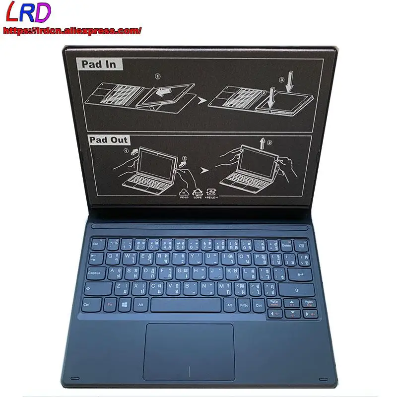 Новая Оригинальная тайская клавиатура с удлиненным корпусом для планшета Lenovo Miix