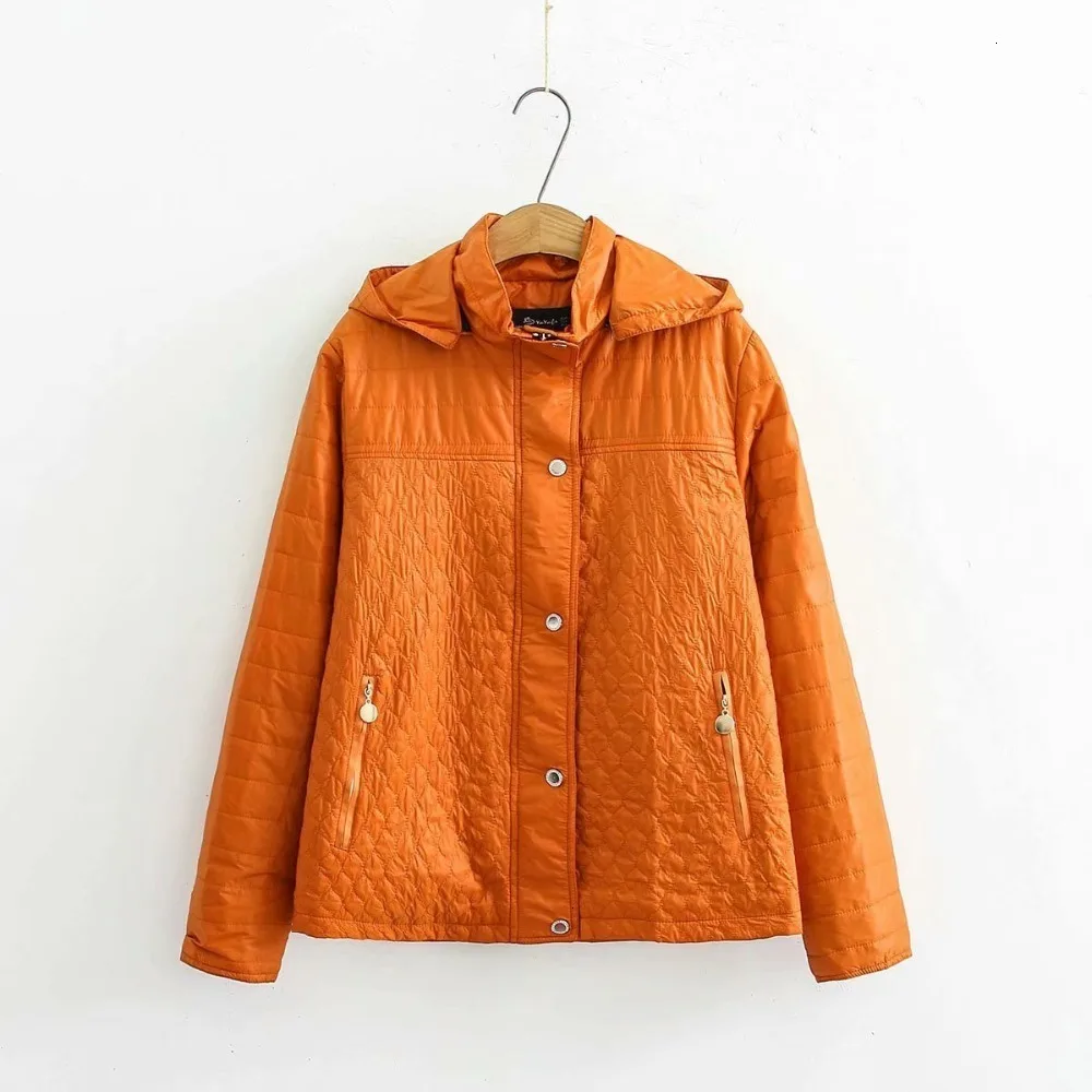 Плюс размер herfst &amp winter vrouwen ritsen dunne jassen dames однотонный черный и красный оранжевый с
