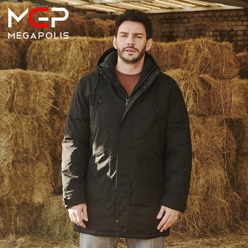 MGP Jacket For A Boy Coats Women Winter 2021 Semi-long Section Keeps Warm Masculine Jacket Men's Coat
