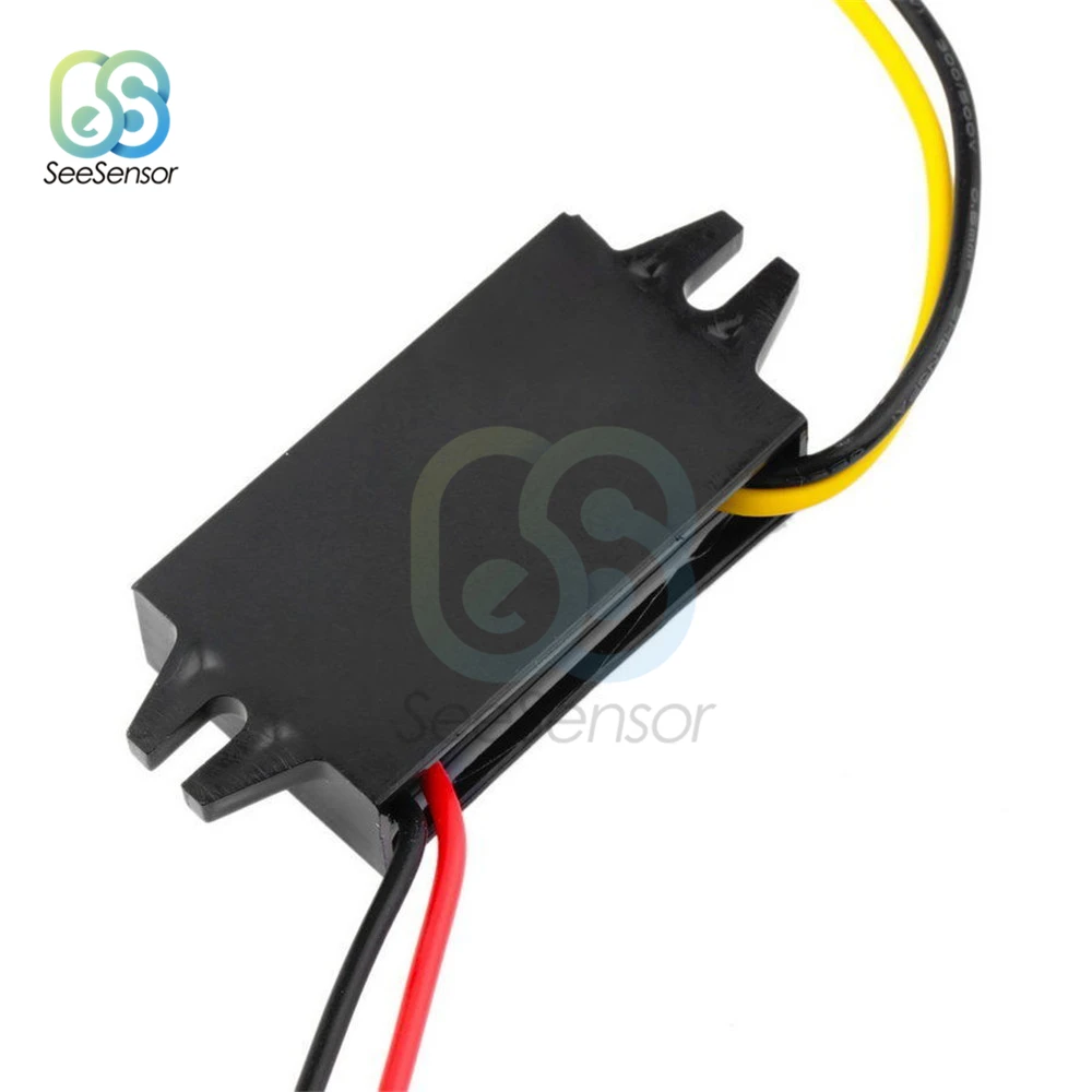 Автомобильный понижающий преобразователь Напряжения DC/DC 12 В в 5 3A 15 Вт регулятор