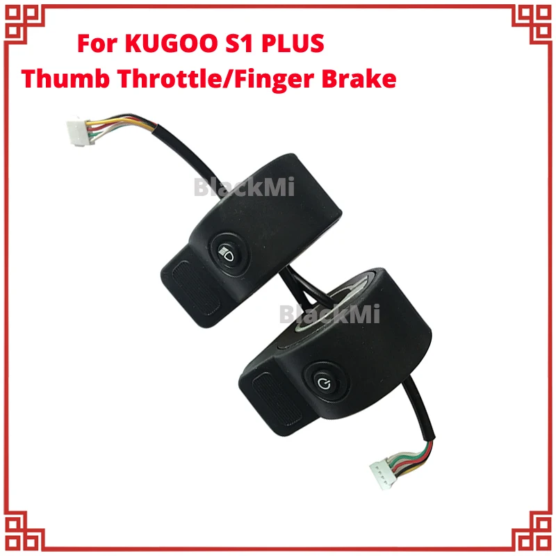 

Speed Dial Thumb Throttle Speed Control Finger Brake Parts For KUGOO S1 PLUS Electric Scooter Trigger Shifter Dial Accessories