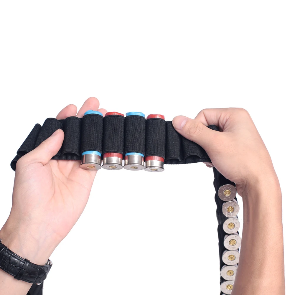 

26 Round 55 121212GA Gun Bandoliers Belt Ammunition Holder OR 8 Round Ammo Carrier Tactical Loop Hunting Gun Cartridge