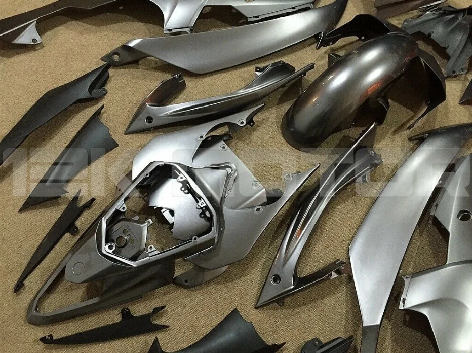 

New ABS Full Fairings Kits Fit For Yamaha YZF 600 R6 2008 2009 2010 2011 2012 2013 2014 2015 2016 YZF-R6 08-16 custom Silver