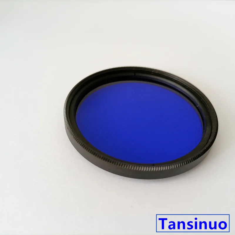 

Multiple sizes Blue Optical Glass Filter QB2 B-410
