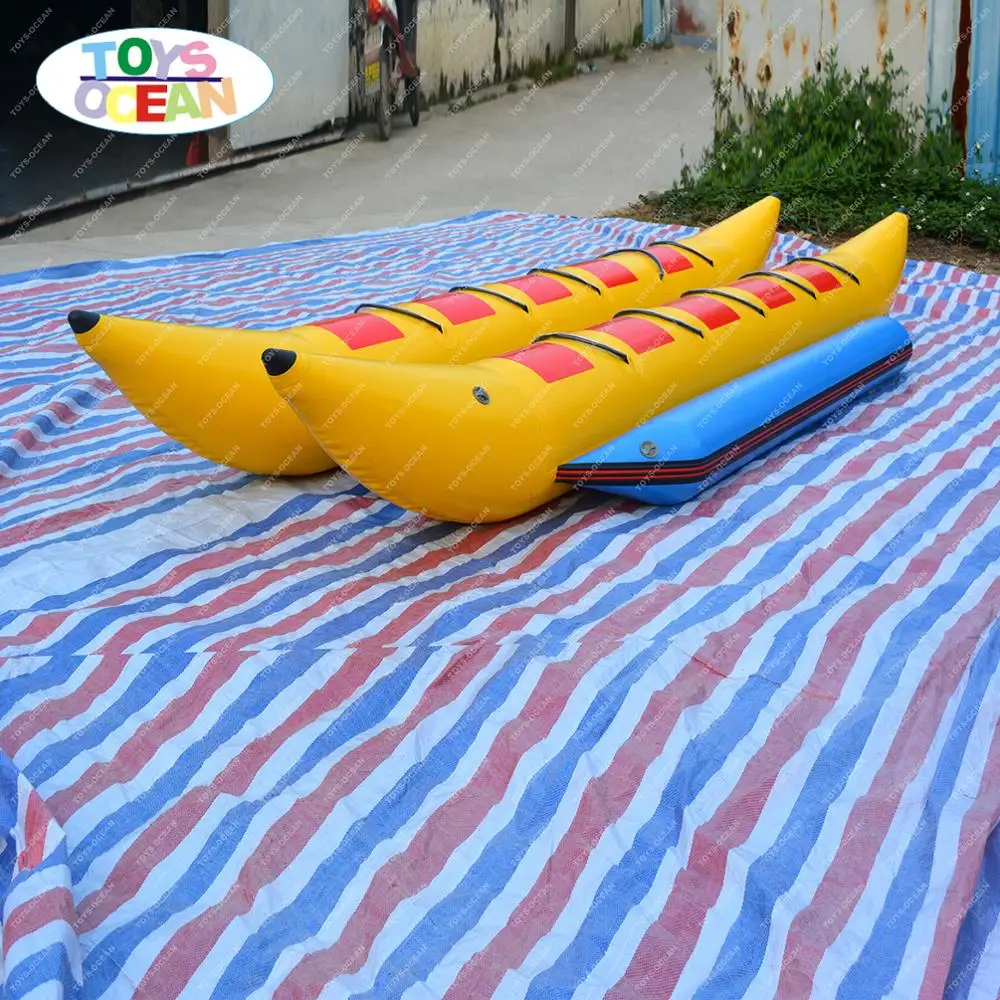Двойная трубка надувная летающая рыба водная плавающая Банановая лодка|boat