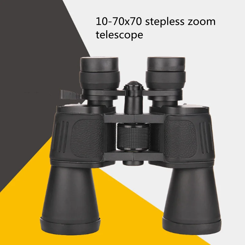 

Телескоп высокого разрешения Promise zoom 10-70x70, водонепроницаемый телескоп для наблюдения за охотой при сласветильник щении, ночное видение