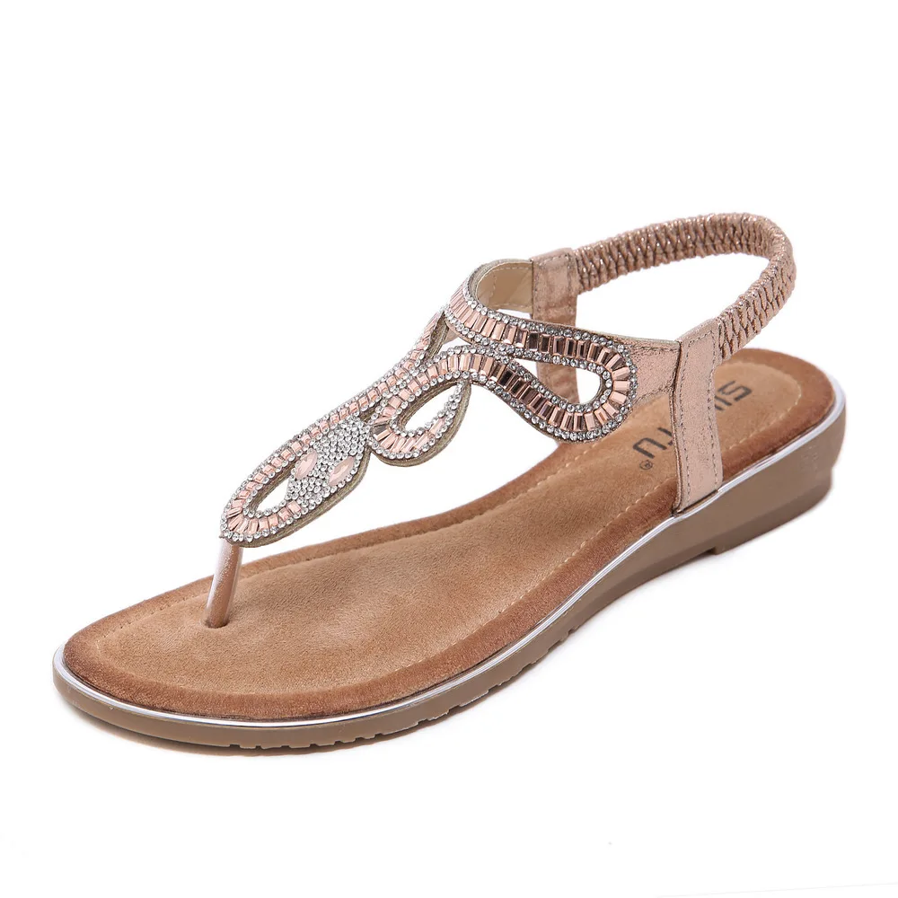 

Outdoor Beach Women Sandals Fashion Summer Shoes Woman Wedge Sandals Gladiator Sandals Non-slip Beach Ladies Shoes