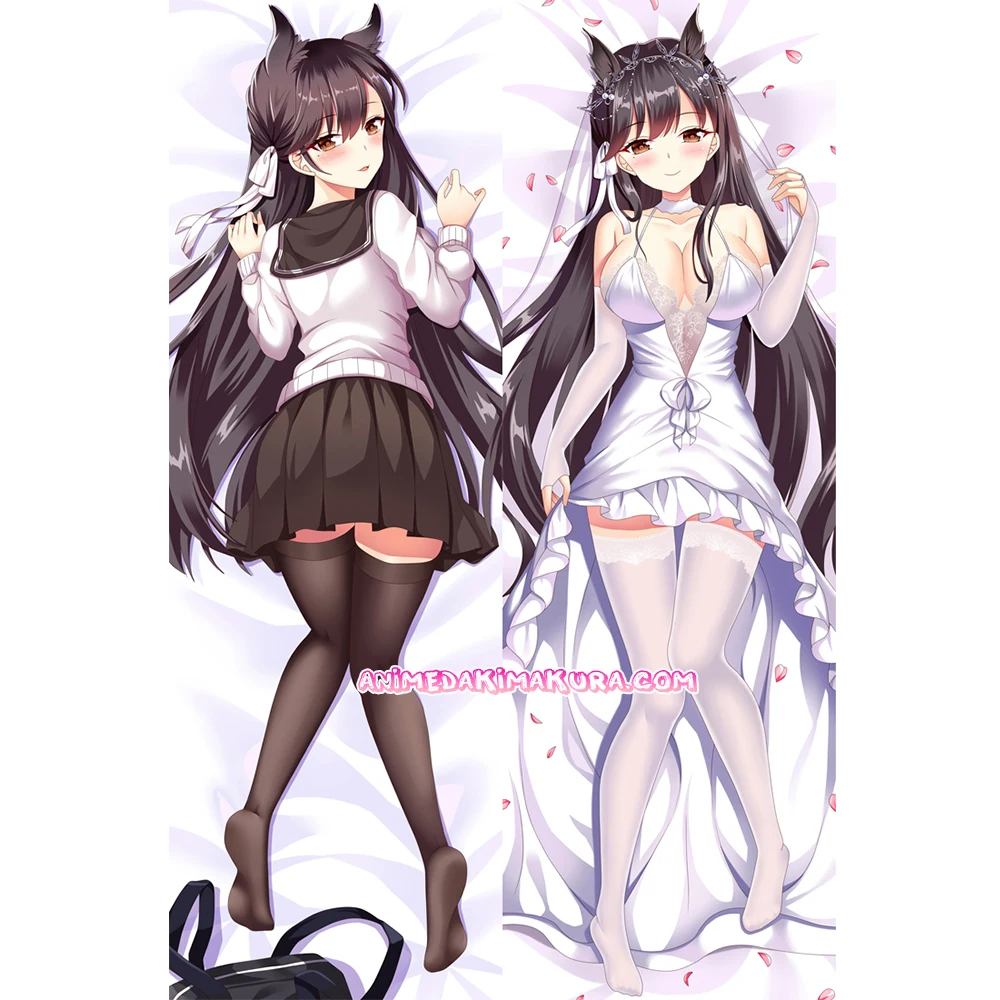 

Azur Lane Atago Anime Girl Dakimakura Hugging Body Pillow Case Covers