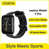realme watch 2 pro smart watch 1 75 dual satellit gps smartwatch ip68 waterproof smart bracelet 90 sports modes global version