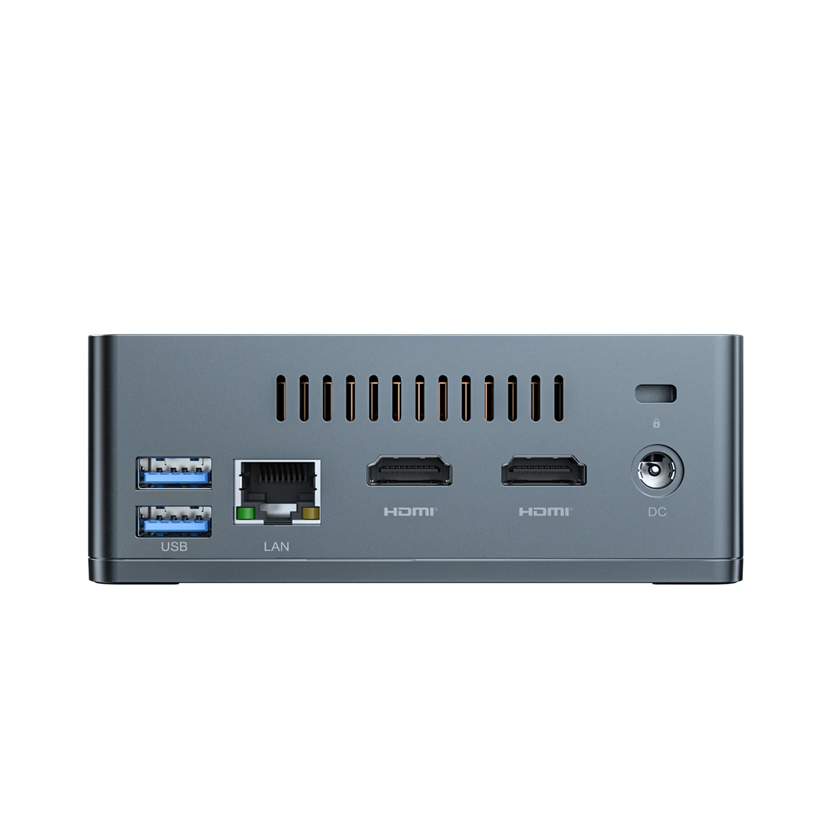 Мини-ПК четырехъядерный Intel Celeron J3455 Windows 10 4K HTPC DDR3L M.2 SSD 2 HDMI 4/5 0G Wi-Fi Bluetooth 4 USB
