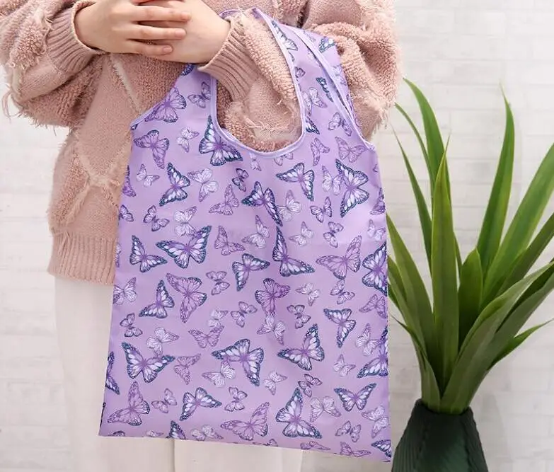 Многоцветные сумки многоразового использования для покупок продуктовая Сумка