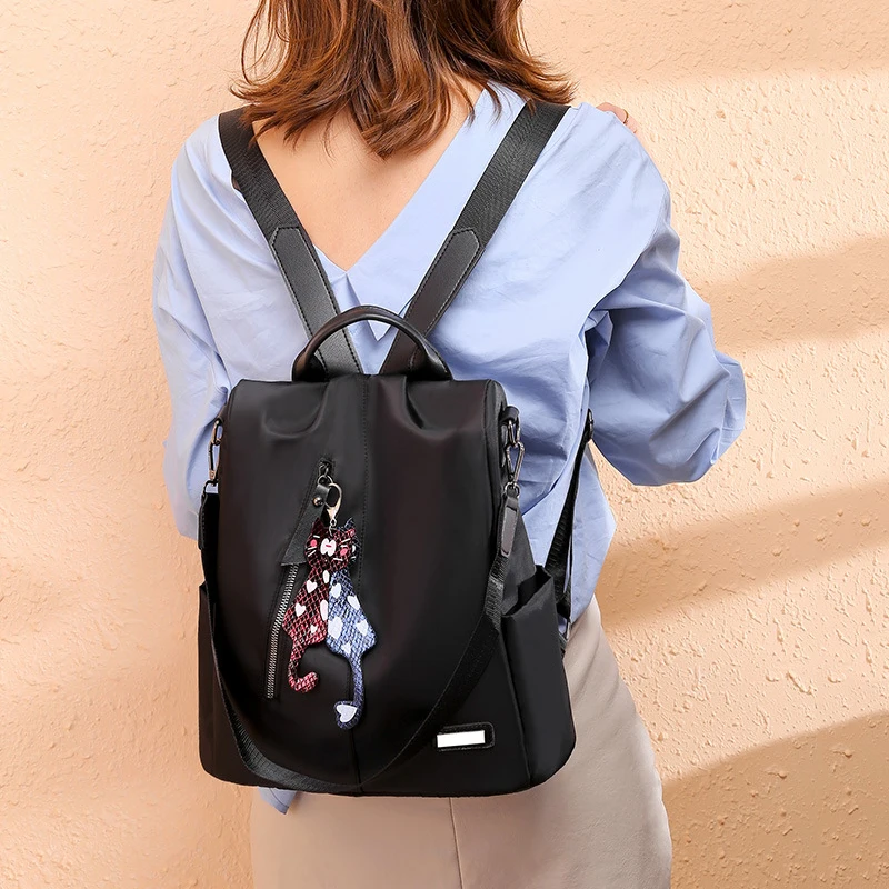 

iPinee Luxury Designer Anti-Theft Women's Backpack High Quality Oxford Fabric Fashion Casual Girl Travel Backpack