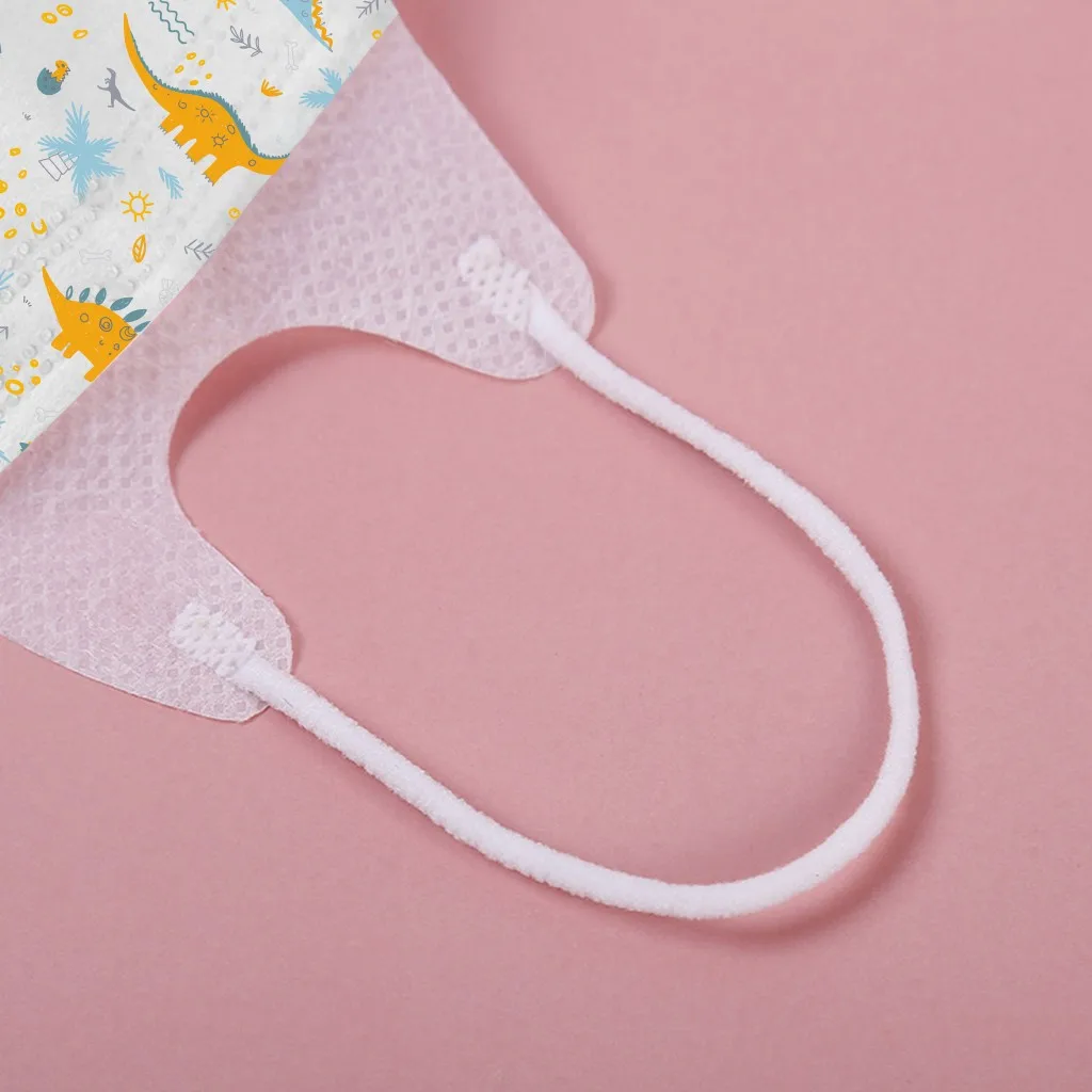 Детская маска для лица с милым принтом мультяшные одноразовые защитные дышащие