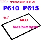 Сенсорный экран 10,4 дюйма для Samsung Galaxy Tab S6 Lite, P610, P615, дигитайзер, стеклянная панель, сменный сенсорный экран для P610