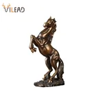 VILEAD 31,5 см полимерные фигурки лошадей, креативная статуя животного, винтажный домашний декор, европейские ремесла, украшение, современное офисное украшение