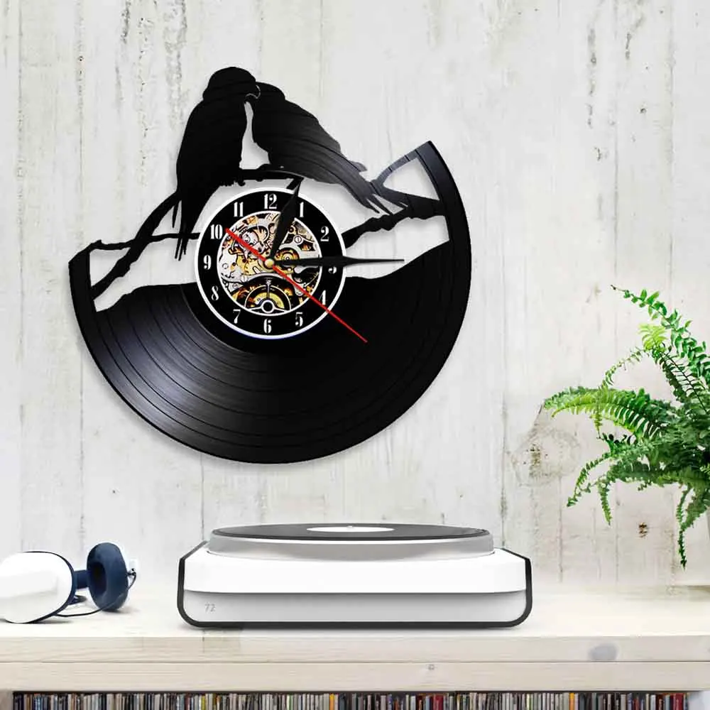 Настенные виниловые переводные картинки в виде попугаев для украшения