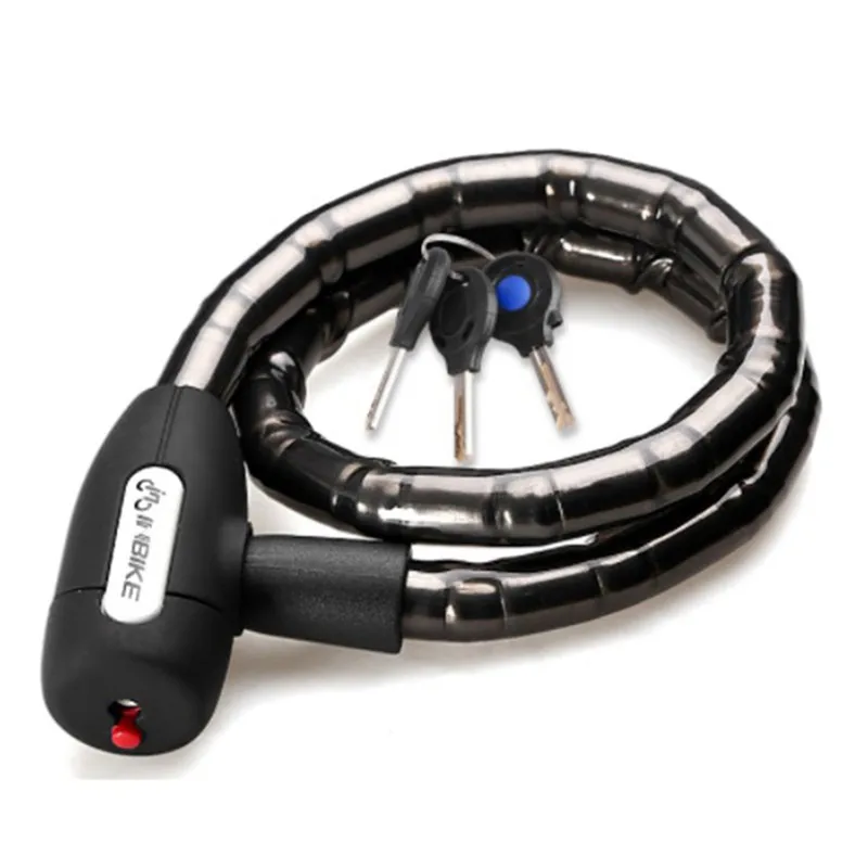 

INBIKE Bike Lock Waterproof Anti-theft Cable Lock High Quality MTB Bicycle Locks With 3 Keys