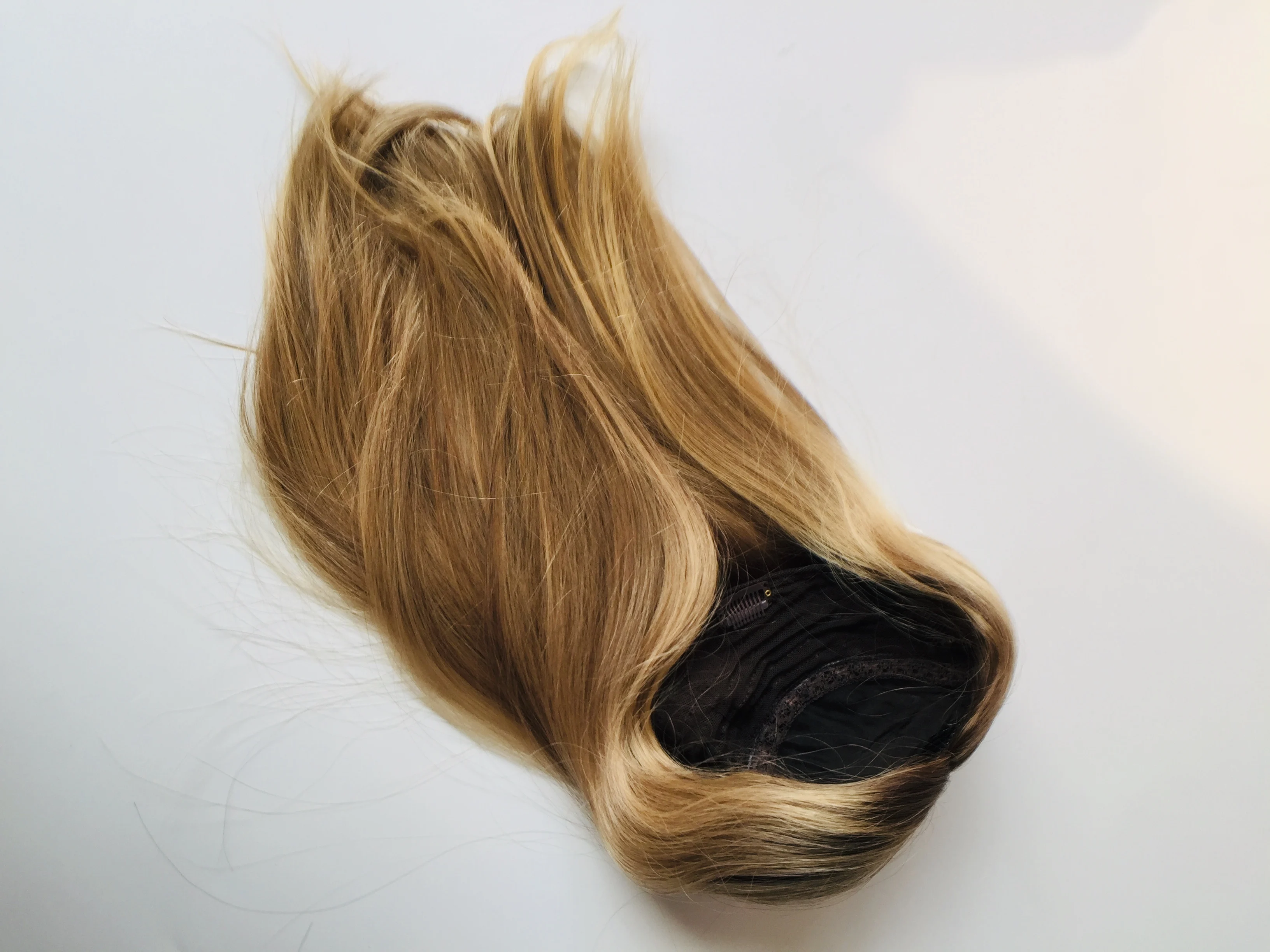 Высшее качество европейские натуральные волосы темные корни хайлайтер цвет