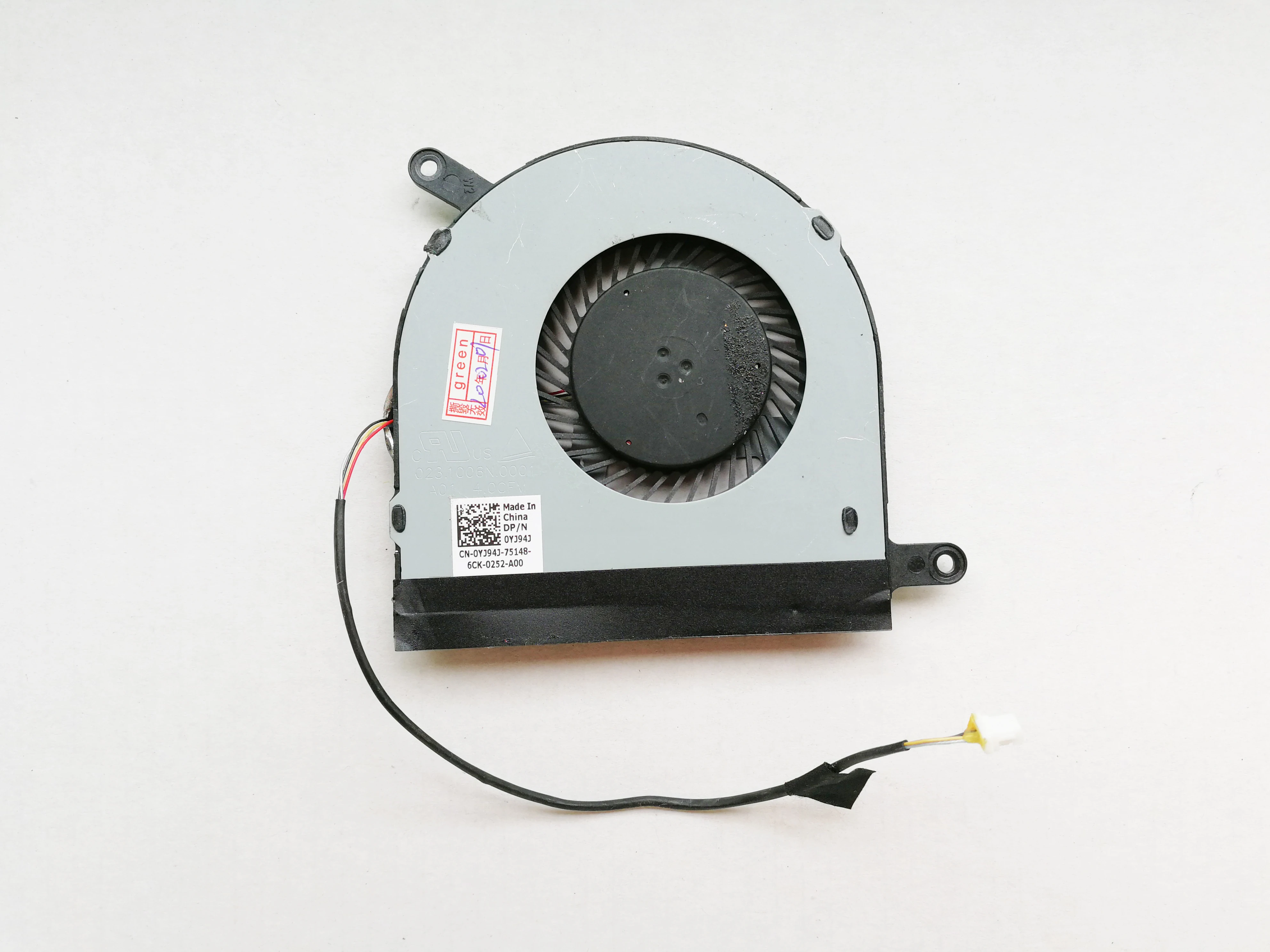 Новый оригинальный для DELL INSPIRON 17 7778 7779 вентилятор процессорного кулера 0YJ94J YJ94J