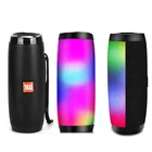 Беспроводной Водонепроницаемый портативный стерео Bluetooth динамик со встроенным power bank Открытый бас Hi-Fi TF FM радио с светодиодный свечение