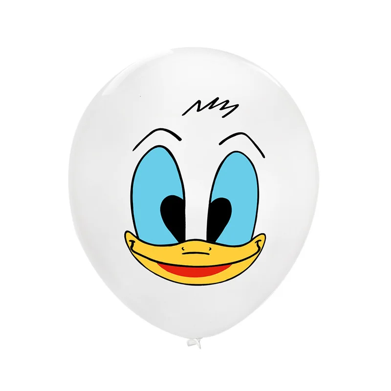 10/20 шт. Дональд Дак воздушные шары Happy День рождения Декор Baby Shower поставки детский