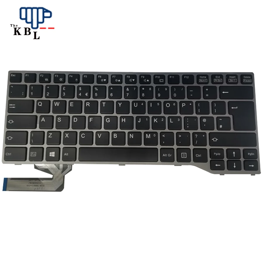 Новинка для Fujitsu E743 E733 Клавиатура ноутбука с подсветкой на английском языке