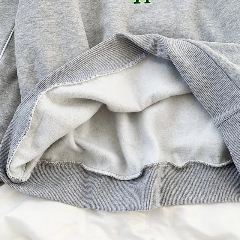 

Women Vintage Sweatshirt Simple Casual Letter Printed Crew Neck Loose Pullover Plus Velt Clothes for Teens Fashion Tops