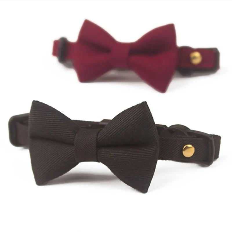 

Классический галстук-бабочка с кошачьей застежкой на воротник, кольцо на шею, Свадебный легкий маленький галстук-бабочка, товары для домашн...