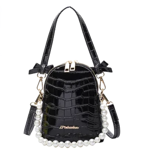 2021 luxury design women leather handbbags fasion crocodile pattern crossbody bags with pears women shell bags phone bags free global shipping