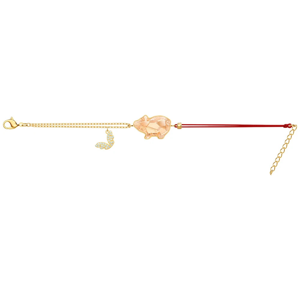 

SWA Fashion PETS PIG Bracelet Shiny Crystal Elegance Exquisite Ladies Send Lovers Unique Romantic Gift