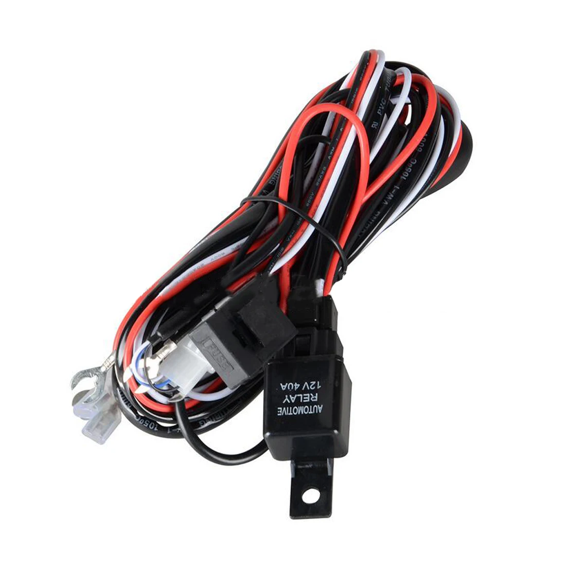 Автомобильный релейный комплект электропроводки 12 В светодиодный выключатель