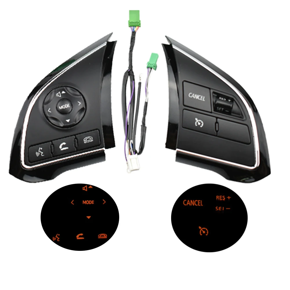 Кнопка управления громкостью и круиз контролем на руль подходит для Mitsubishi Outlander