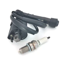 ignition coil with spark plug for yamaha raptor 660r yfm660r grizzly 660 yfm660fa