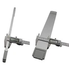 2021 новые 370-510 мм выдвижные ящики, белые Подпружиненные выдвижные кухонные фотообои, Подарочная алюминиевая перегородка для хранения