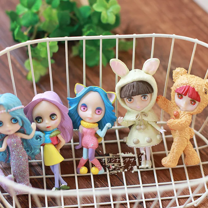 Мини милая игрушка Blyth для маленьких девочек фигурка куклы сделай сам подарок на