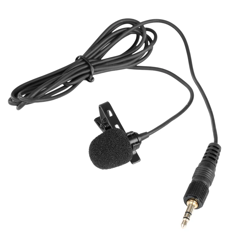 Saramonic SR-UM10-M1 Lavalier Microphone Replacement Omnidirectional 3.5mm Locking Screw for the TX9/TX10 Transmitter &amp UwMic9 |