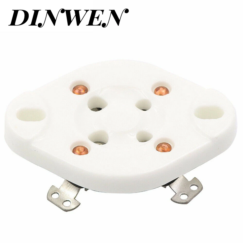 1 шт. 4 контактный трубчатый цоколь керамическое основание клапана для 274A 5U4G 300B PX4