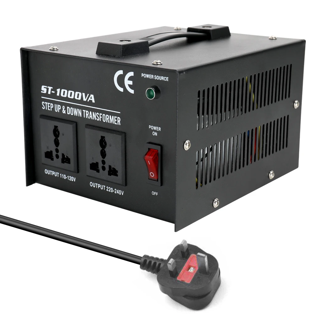 

Intelligent Efficient Step Up Down Transformer ST-1000W Home-use 100V-220V Household Electrical Appliance Voltage Converter