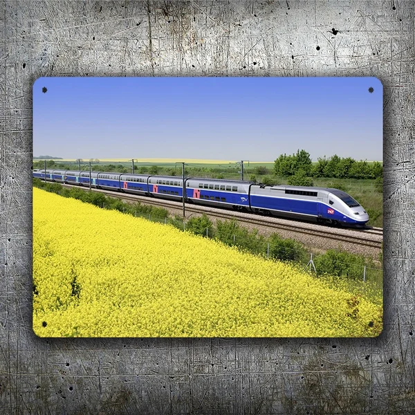 

TGV Vintage Tin Metal Sign Pop Decor Home Bar Pub Man Nostalgia Advertisement Poster Art Wall
