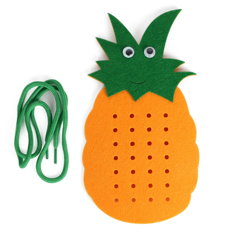 Недорогая веревка с ананасами детская обувная обувь ручной работы обучающие