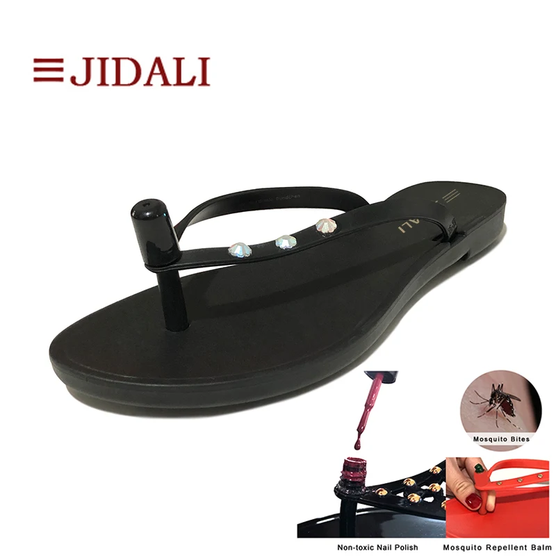 JIDALI/Модная обувь женские сандалии нетоксичный лак для ногтей или