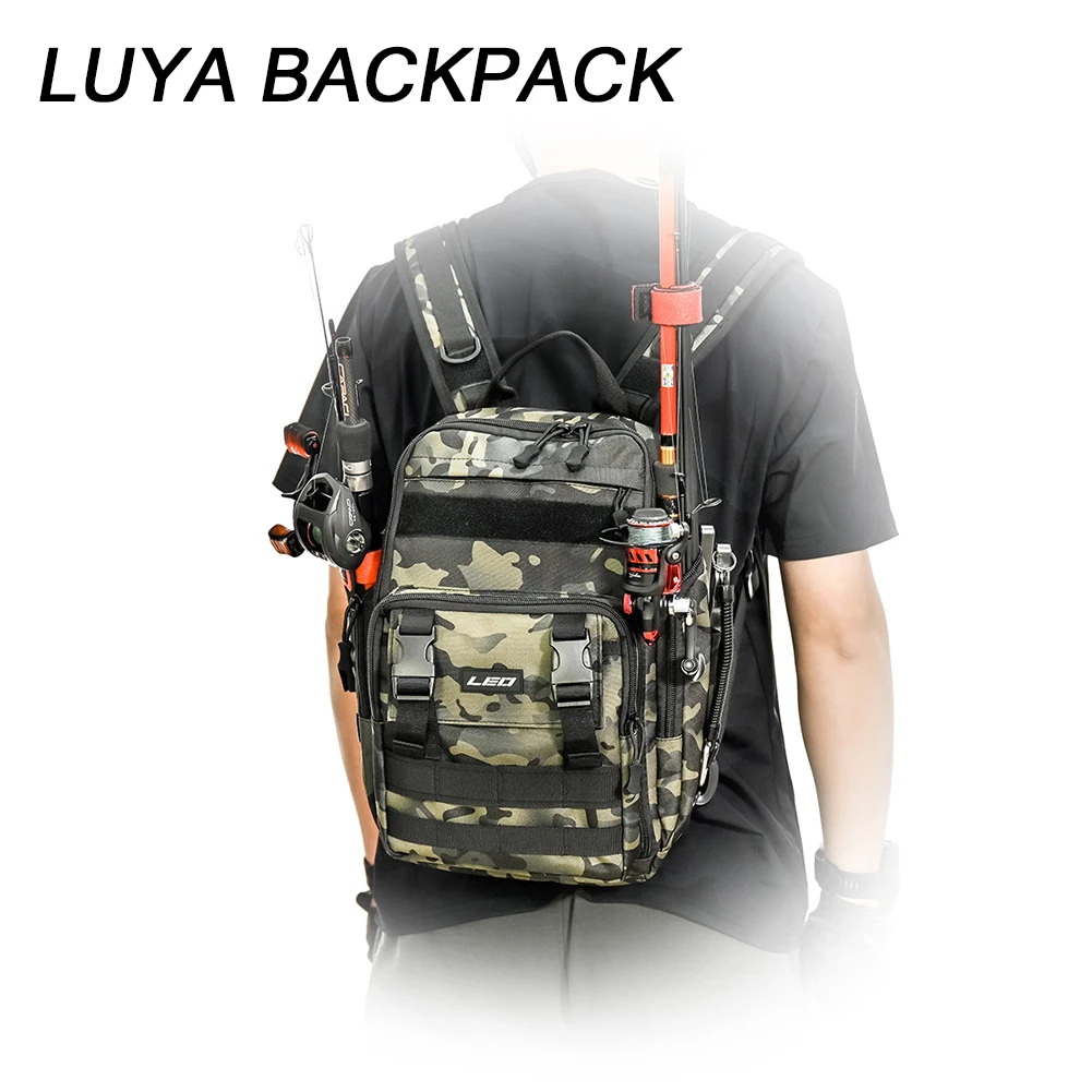 

Fishing Storage Bag Multifunctional Lure Bait Shoulder Backpack Large Capacity Outdoor Fishing Tackle Storage Rucksack