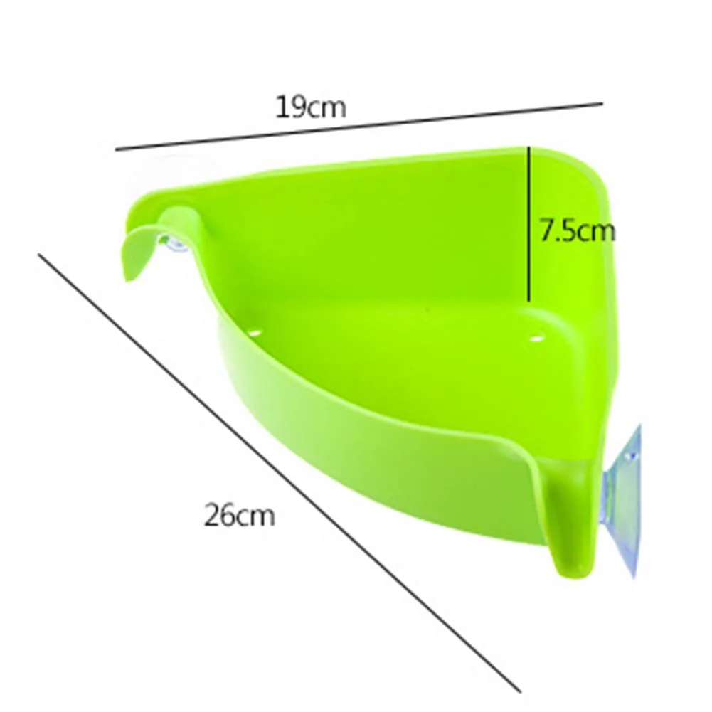 Портативная полипропиленовая присоска для кухни ванной комнаты угловая полка