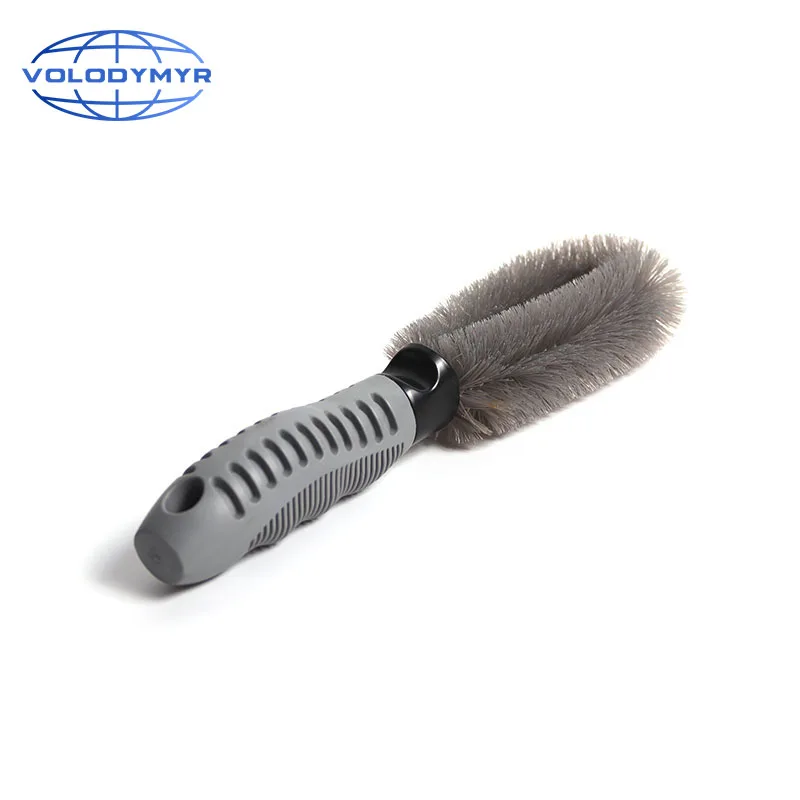 

Universal Portable Plastic Wheel Multifunction Rim Tire Brush with ABS Handle for Detailing Car Washing Cleaner Cleaning Brush