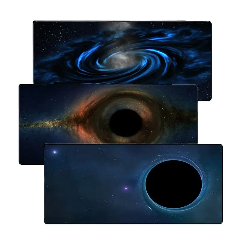 Нескользящий коврик для мыши с черным отверстием компьютерный бесплатная