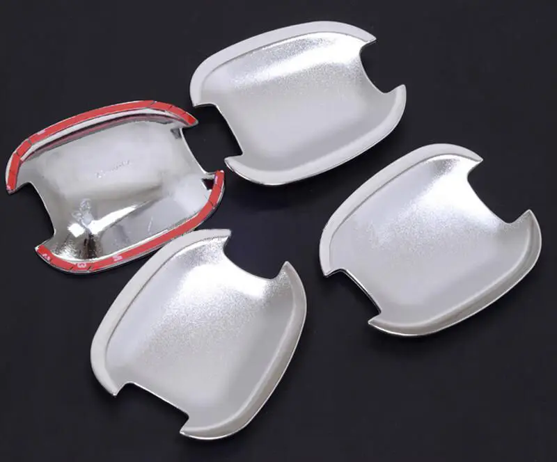 4x ABS Хромированная Автомобильная дверная ручка крышка чаши обшивка для Chevrolet Cruze