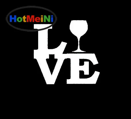 EmpireYing Wine Love Стикер на окно автомобиля грузовика, бампер, дверь, ноутбук, мотоцикл, каяк, алкоголиков, виниловая наклейка 8 цветов Пиво.