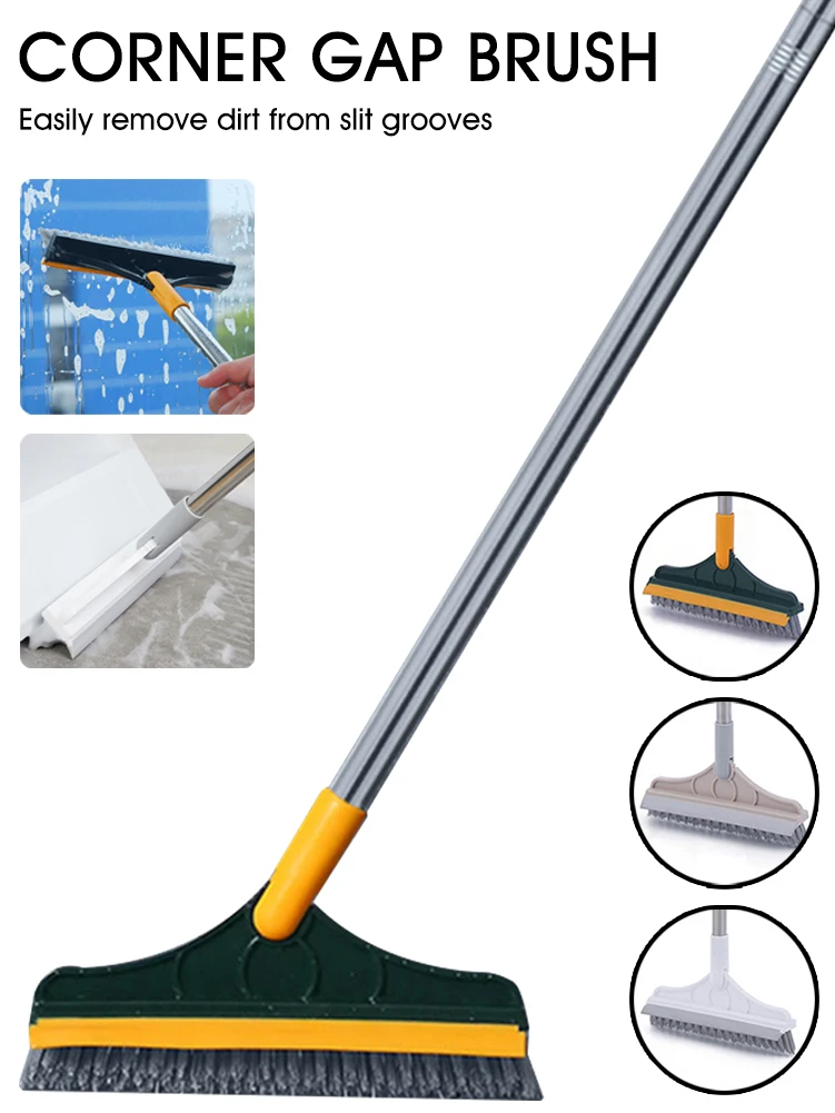 V Head Cleaning Brush Tough Grime Swivel Design Cleans Shower Tile Kitchen Bathroom Glass Outdoor Concrete Twist-on Attachment | Дом и сад