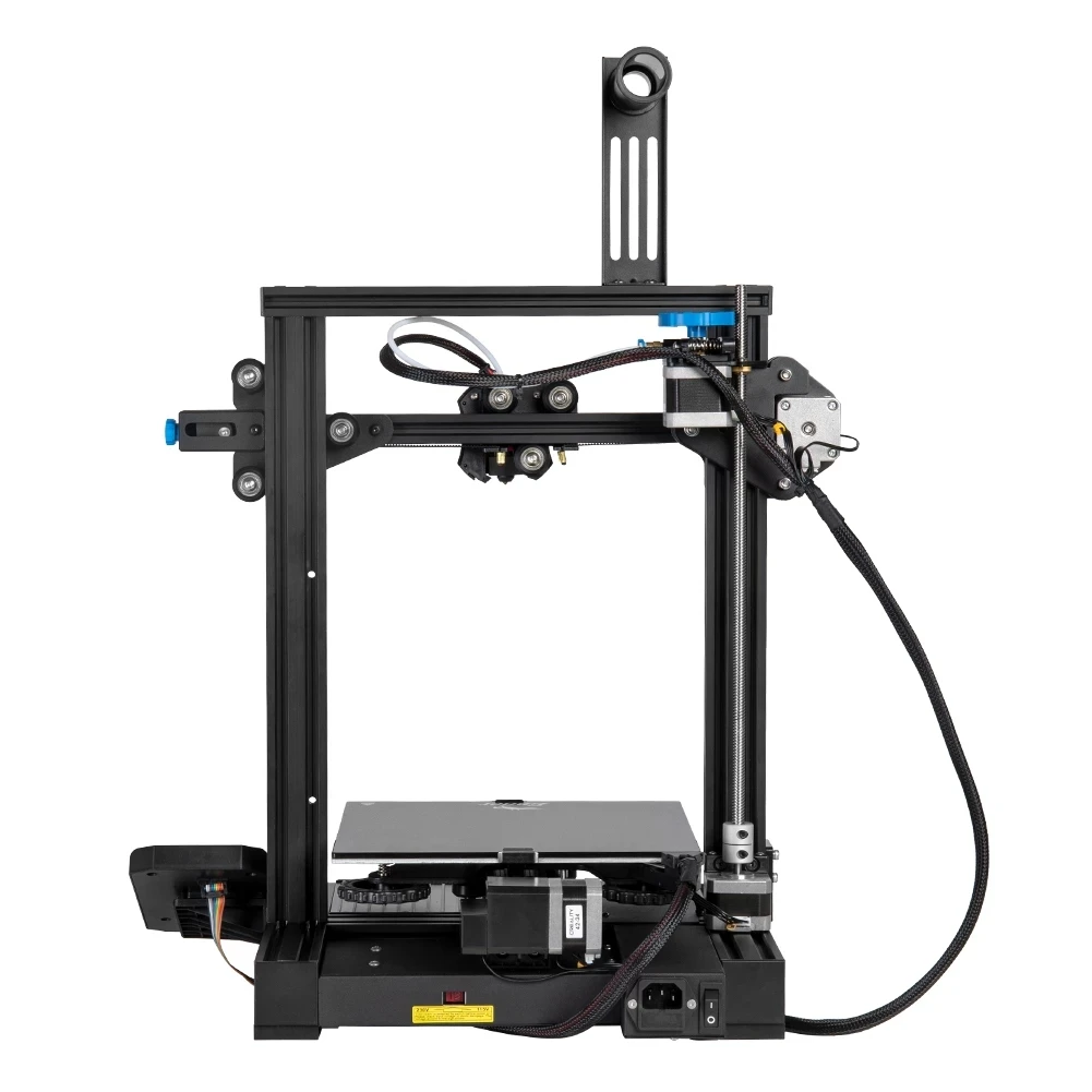 3D принтер Ender-3 V2 Creality с бесшумной материнской платой TMC2208 шаговые драйверы новый