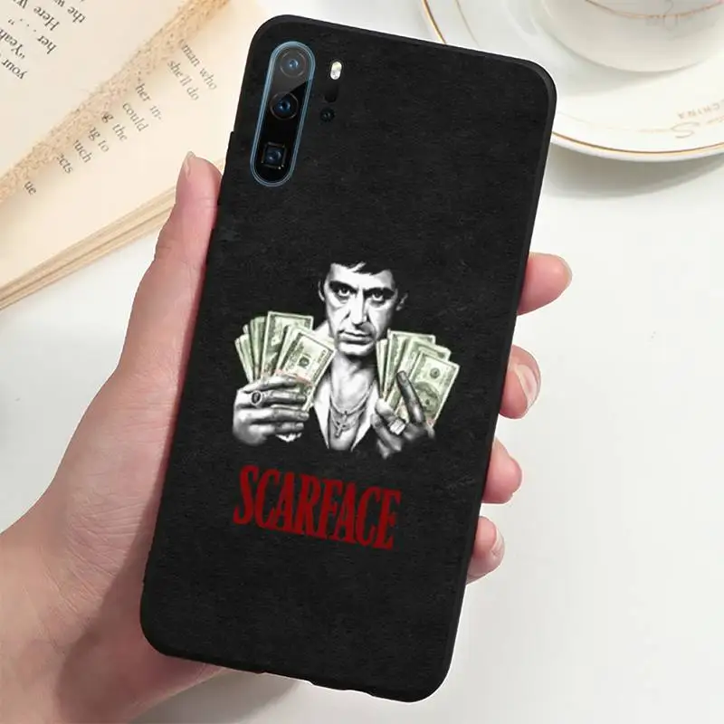 

Scarface Tony Montana Phone Case For Huawei P20 P30 P40 lite Pro P Smart 2019 Mate 10 20 Lite Pro Nova 5t